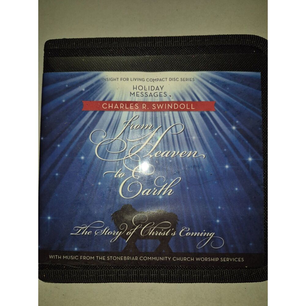 Charles R Swindoll From Heaven to Earth The Story Of Christ's Coming Audio Book